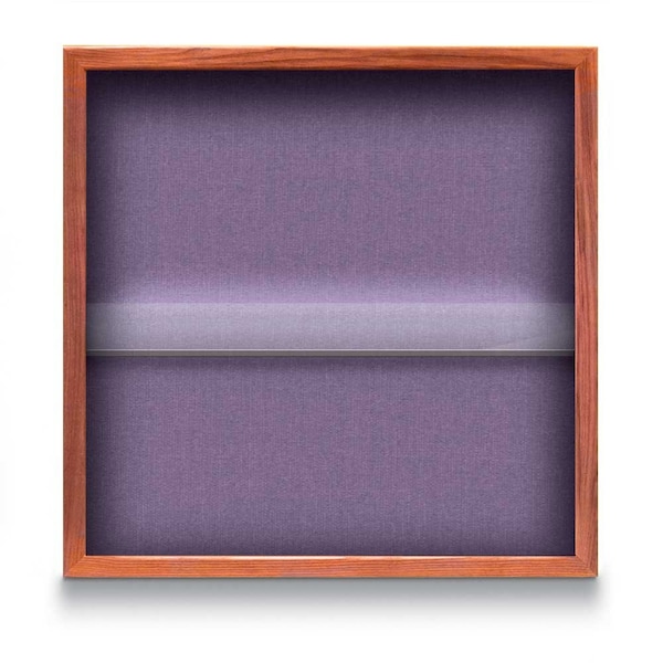 Outdoor Enclosed Combo Board, 48"x36", Bronze Frame/Green & Cork